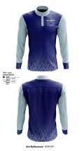 Dorman High School Golf 69976205 Quarter Zip Jacket - 1