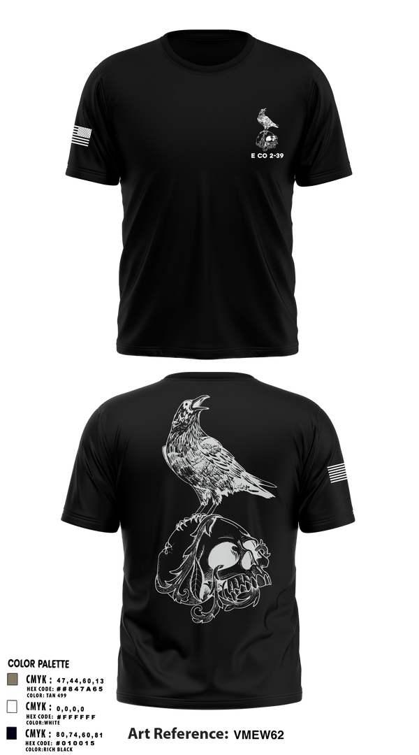 Short Sleeve Performance Shirt, E CO 2-39, Army, Teamtime, Team time, sublimation, custom sports apparel, team uniforms, spirit wear, spiritwear, sports uniforms, custom shirts, team store, custom team store, fundraiser sports, apparel fundraiser