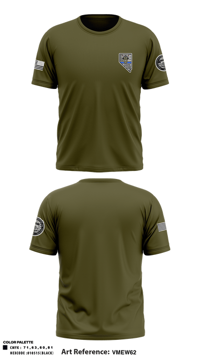 US Federal Air Marshals 31375832 Short Sleeve Performance Shirt - 1