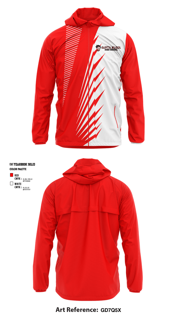 Windbreaker, Santa Maria High School Softball, Softball, Teamtime, Team time, sublimation, custom sports apparel, team uniforms, spirit wear, spiritwear, sports uniforms, custom shirts, team store, custom team store, fundraiser sports, apparel fundraiser