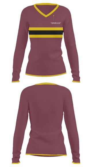 Women's Long Sleeve Vneck Shirt, Loveless Academic Magnet High School Soccer, Women's Soccer, Teamtime, Team time, sublimation, custom sports apparel, team uniforms, spirit wear, spiritwear, sports uniforms, custom shirts, team store, custom team store, fundraiser sports, apparel fundraiser