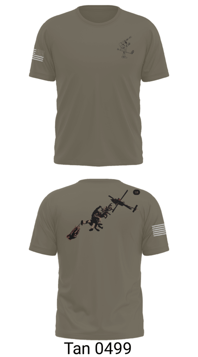 Platoon 2-1-1 26077523 Short Sleeve Performance Shirt - 35