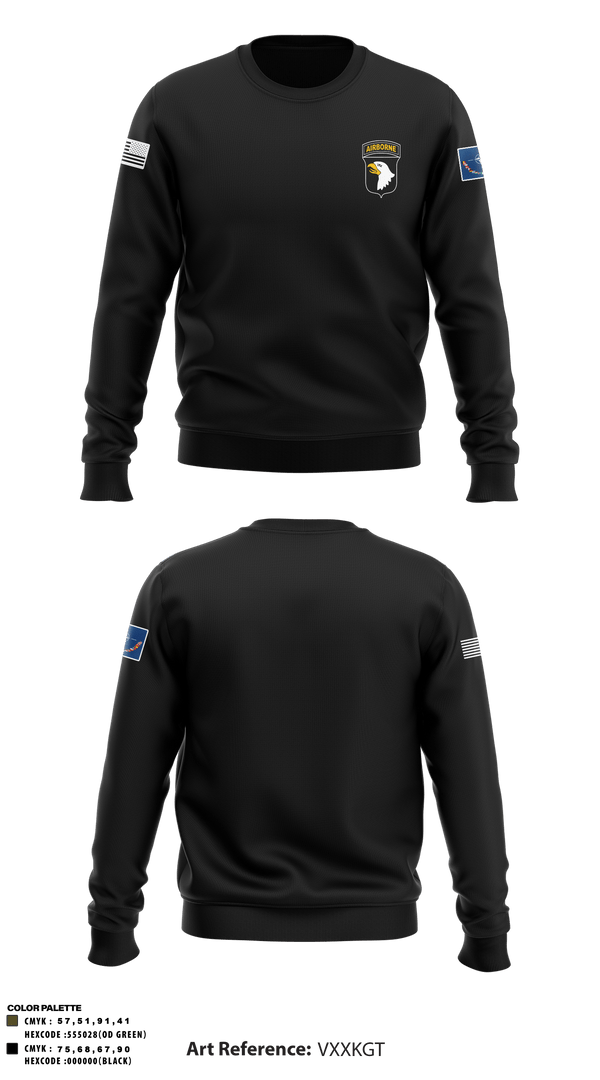 Crew Neck Sweatshirt, , Army, Teamtime, Team time, sublimation, custom sports apparel, team uniforms, spirit wear, spiritwear, sports uniforms, custom shirts, team store, custom team store, fundraiser sports, apparel fundraiser