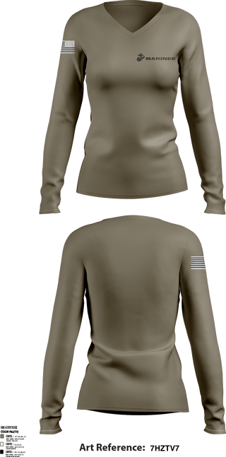 Women's Long Sleeve Vneck Shirt, , , Teamtime, Team time, sublimation, custom sports apparel, team uniforms, spirit wear, spiritwear, sports uniforms, custom shirts, team store, custom team store, fundraiser sports, apparel fundraiser