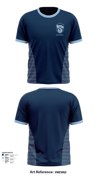 Short Sleeve Performance Shirt, Triton Youth Basketball, Men's Basketball, Teamtime, Team time, sublimation, custom sports apparel, team uniforms, spirit wear, spiritwear, sports uniforms, custom shirts, team store, custom team store, fundraiser sports, apparel fundraiser