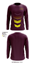 Fort Gratiot Middle School Wrestling 84707959 Long Sleeve Performance Shirt - 1