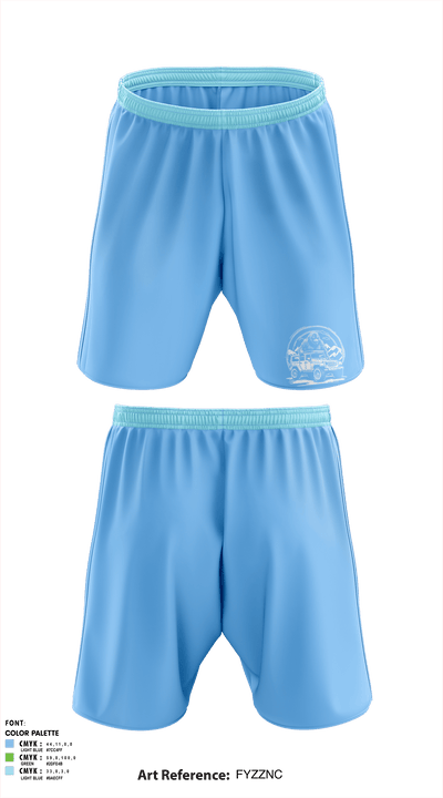 TAXI UP 11162798 Athletic Shorts With Pockets - 1