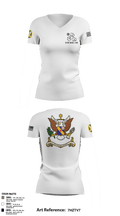 1-155th Dixie Thunder 83572891 Women's Short Sleeve V-neck Shirt - 8