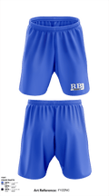 RBJ Concrete 52561308 Athletic Shorts With Pockets - 1