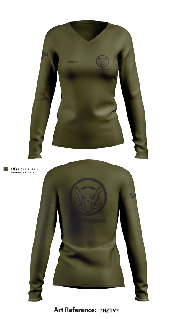 Women's Long Sleeve Vneck Shirt, , Police, Teamtime, Team time, sublimation, custom sports apparel, team uniforms, spirit wear, spiritwear, sports uniforms, custom shirts, team store, custom team store, fundraiser sports, apparel fundraiser