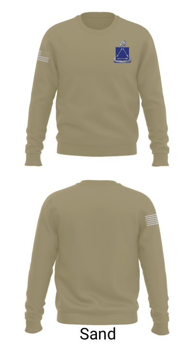 1-180th Cav 42741060 Crew Neck Sweatshirt - 12