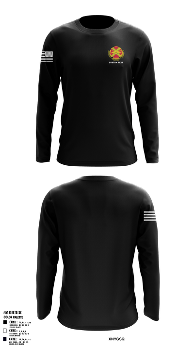USAG Fort Sill 33635328 Long Sleeve Performance Shirt - 49