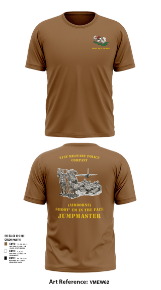 Short Sleeve Performance Shirt, 21ST MILITARY POLICE COMPANY (AIRBORNE), Army, Teamtime, Team time, sublimation, custom sports apparel, team uniforms, spirit wear, spiritwear, sports uniforms, custom shirts, team store, custom team store, fundraiser sports, apparel fundraiser