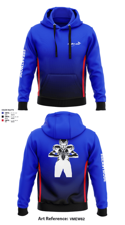 THE PIT U.S.A 78892616 Hoodie - 1