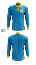 Meridian Public Charter School Basketball 37815105 Quarter Zip Jacket - 1