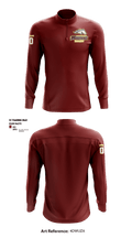 Menomonie High School Ice hockey 95189103 Quarter Zip Jacket - 11