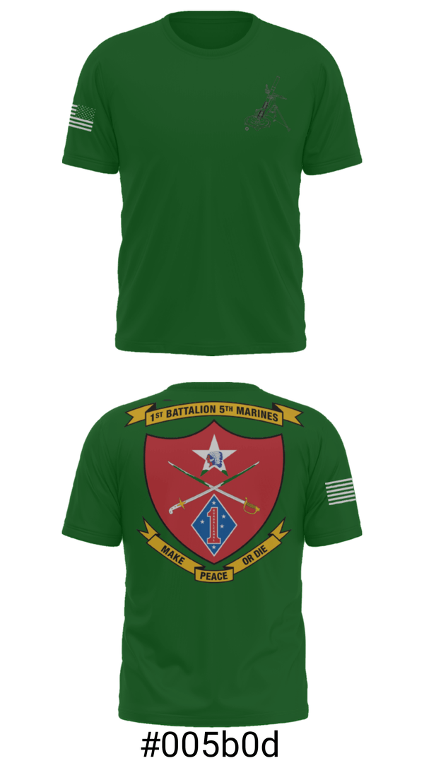 Short Sleeve Performance Shirt, , Marines, Teamtime, Team time, sublimation, custom sports apparel, team uniforms, spirit wear, spiritwear, sports uniforms, custom shirts, team store, custom team store, fundraiser sports, apparel fundraiser
