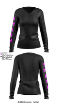 SMASH 45148372 Women's Long Sleeve V-neck Shirt - 6