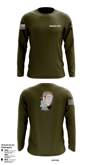 Long Sleeve Performance Shirt, MWSS 273, Marines, Teamtime, Team time, sublimation, custom sports apparel, team uniforms, spirit wear, spiritwear, sports uniforms, custom shirts, team store, custom team store, fundraiser sports, apparel fundraiser