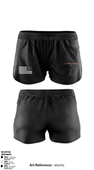 Ranger Panties, , Army, Teamtime, Team time, sublimation, custom sports apparel, team uniforms, spirit wear, spiritwear, sports uniforms, custom shirts, team store, custom team store, fundraiser sports, apparel fundraiser