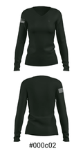 Cameron’s Touch 20765364 Women's Long Sleeve V-neck Shirt - 20