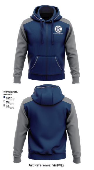 Zip Hoodie, Kent Island Youth Softball, Spirit Store, Teamtime, Team time, sublimation, custom sports apparel, team uniforms, spirit wear, spiritwear, sports uniforms, custom shirts, team store, custom team store, fundraiser sports, apparel fundraiser
