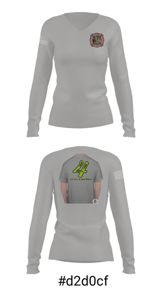 Women's Long Sleeve Vneck Shirt, , Fire Department, Teamtime, Team time, sublimation, custom sports apparel, team uniforms, spirit wear, spiritwear, sports uniforms, custom shirts, team store, custom team store, fundraiser sports, apparel fundraiser
