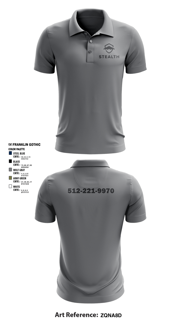 Short Sleeve Performance Polo, Stealth customs, , Teamtime, Team time, sublimation, custom sports apparel, team uniforms, spirit wear, spiritwear, sports uniforms, custom shirts, team store, custom team store, fundraiser sports, apparel fundraiser