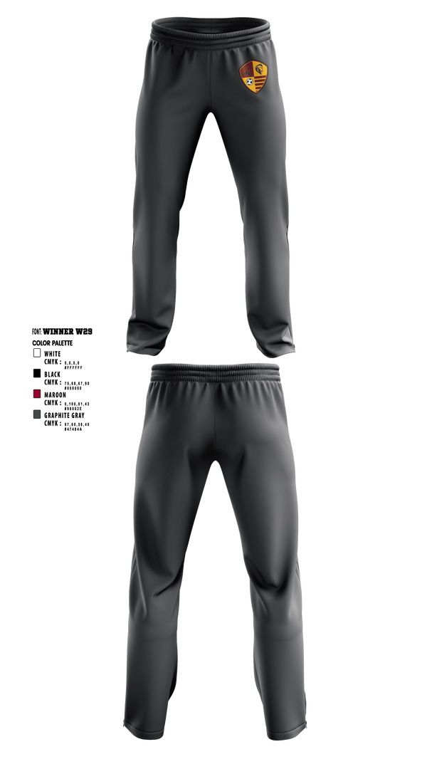 Sweatpants, Shadow Ridge High School Soccer, Men's Soccer, Teamtime, Team time, sublimation, custom sports apparel, team uniforms, spirit wear, spiritwear, sports uniforms, custom shirts, team store, custom team store, fundraiser sports, apparel fundraiser