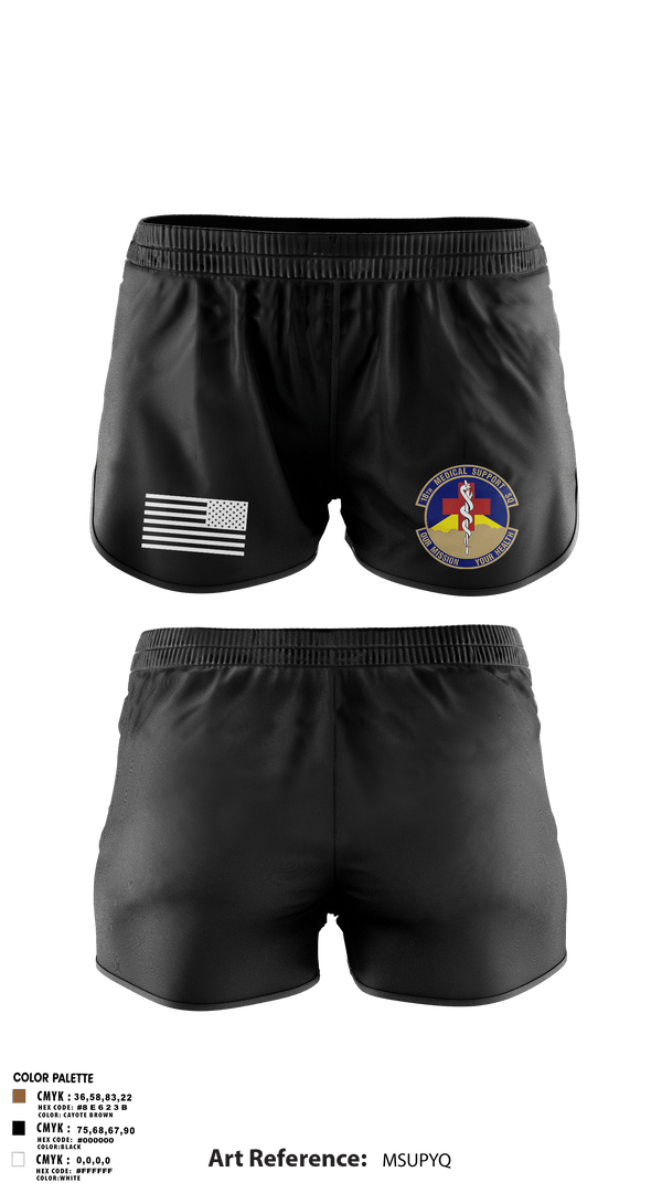 Ranger Panties, 18 Medical Support Squadron, Air Force, Teamtime, Team time, sublimation, custom sports apparel, team uniforms, spirit wear, spiritwear, sports uniforms, custom shirts, team store, custom team store, fundraiser sports, apparel fundraiser
