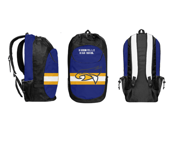 Gear Bag, Hudsonville High School, Spirit Store, Teamtime, Team time, sublimation, custom sports apparel, team uniforms, spirit wear, spiritwear, sports uniforms, custom shirts, team store, custom team store, fundraiser sports, apparel fundraiser