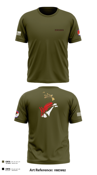 Short Sleeve Performance Shirt, 2-6 Cav Alpha troop Renegades, Army, Teamtime, Team time, sublimation, custom sports apparel, team uniforms, spirit wear, spiritwear, sports uniforms, custom shirts, team store, custom team store, fundraiser sports, apparel fundraiser