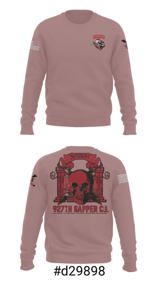 Crew Neck Sweatshirt, , National Guard, Teamtime, Team time, sublimation, custom sports apparel, team uniforms, spirit wear, spiritwear, sports uniforms, custom shirts, team store, custom team store, fundraiser sports, apparel fundraiser