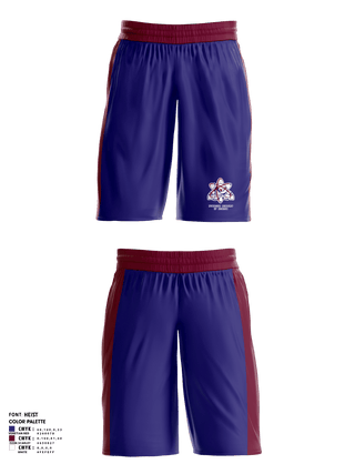 Mens Basketball Shorts, Syracuse academy of science, Men's Basketball, Teamtime, Team time, sublimation, custom sports apparel, team uniforms, spirit wear, spiritwear, sports uniforms, custom shirts, team store, custom team store, fundraiser sports, apparel fundraiser