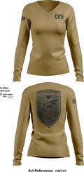 FWC SW SOG 50539560 Women's Long Sleeve V-neck Shirt - 3