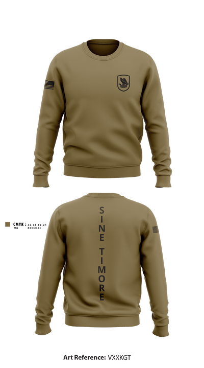 WAARNG MED DET 75803861 Crew Neck Sweatshirt - 2