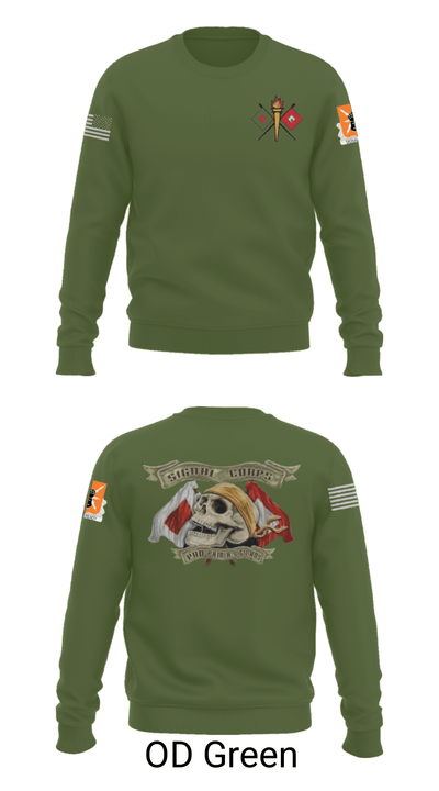 4ID 3ABCT 1-66AR HHC S6 4294361 Crew Neck Sweatshirt - 26