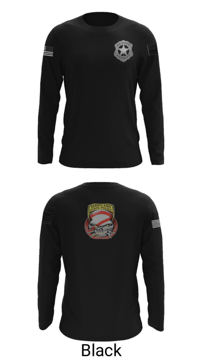 Deputy 71188083 Long Sleeve Performance Shirt - 19