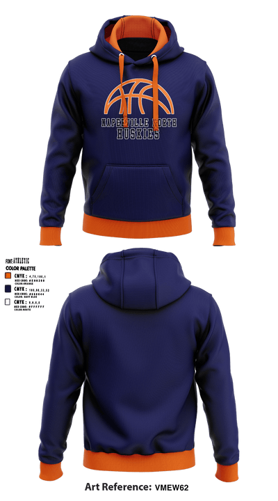 Jr Huskies Basketball 42641370 Hoodie - 42