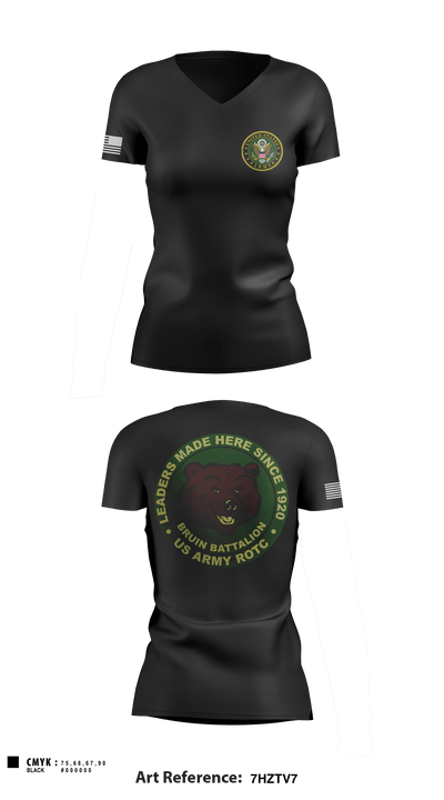 Matadors 46734874 Women's Short Sleeve V-neck Shirt - 1