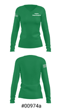 Padre Hogueington 20638164 Women's Long Sleeve V-neck Shirt - 37