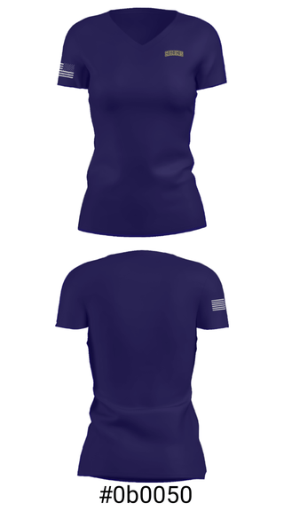 Women's Short Sleeve Vneck Shirt, Leones del Caracas, Baseball, Teamtime, Team time, sublimation, custom sports apparel, team uniforms, spirit wear, spiritwear, sports uniforms, custom shirts, team store, custom team store, fundraiser sports, apparel fundraiser