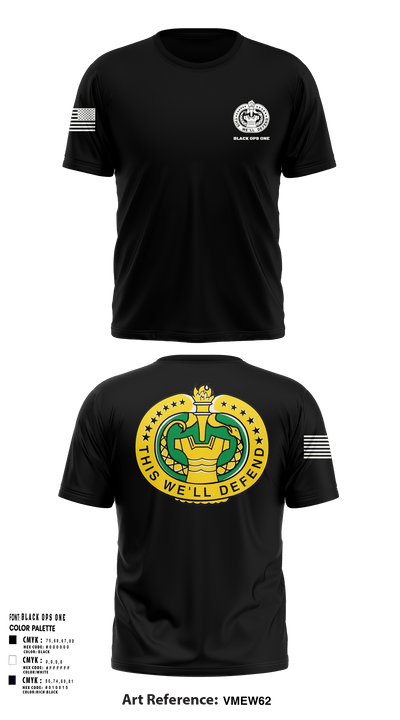 DET 6 CO F 3 BN 485 REGT 94978592 Short Sleeve Performance Shirt - 1