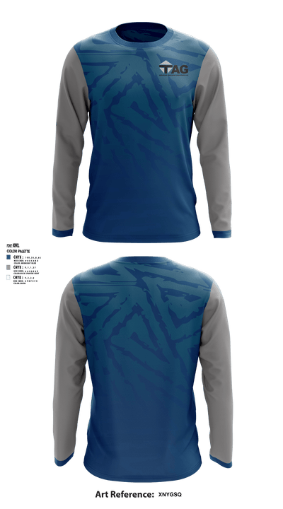 TAG MOLDING MACHINE SERVICES LLC. 35642431 Long Sleeve Performance Shirt - 1