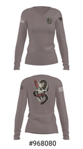 2/7th SFG(A) 18065592 Women's Long Sleeve V-neck Shirt - 36