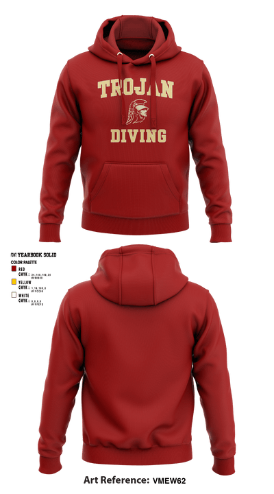 University Of Southern California Diving 38780209 Hoodie - 7