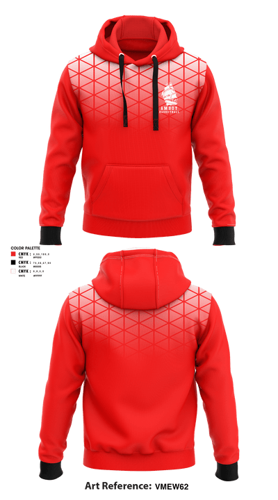 Amboy High School Basketball 64225119 Hoodie - 1