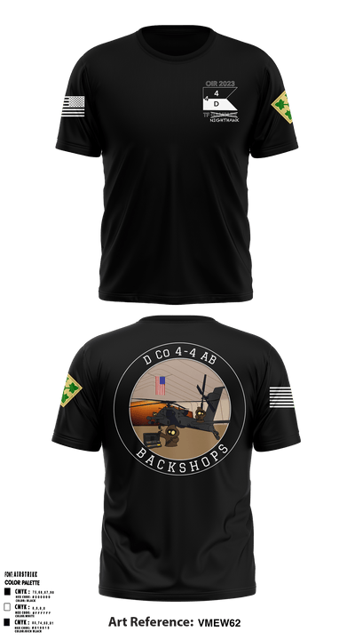 4-4 AB Shops 38588039 Short Sleeve Performance Shirt - 1