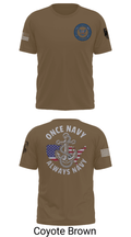 Uss Eisenhower 48990144 Short Sleeve Performance Shirt - 32