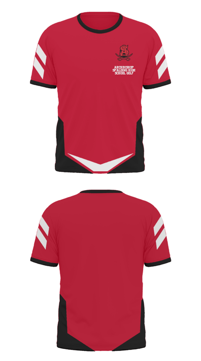 Archbishop Spalding High School Golf 79605879 Short Sleeve Performance Polo - 28